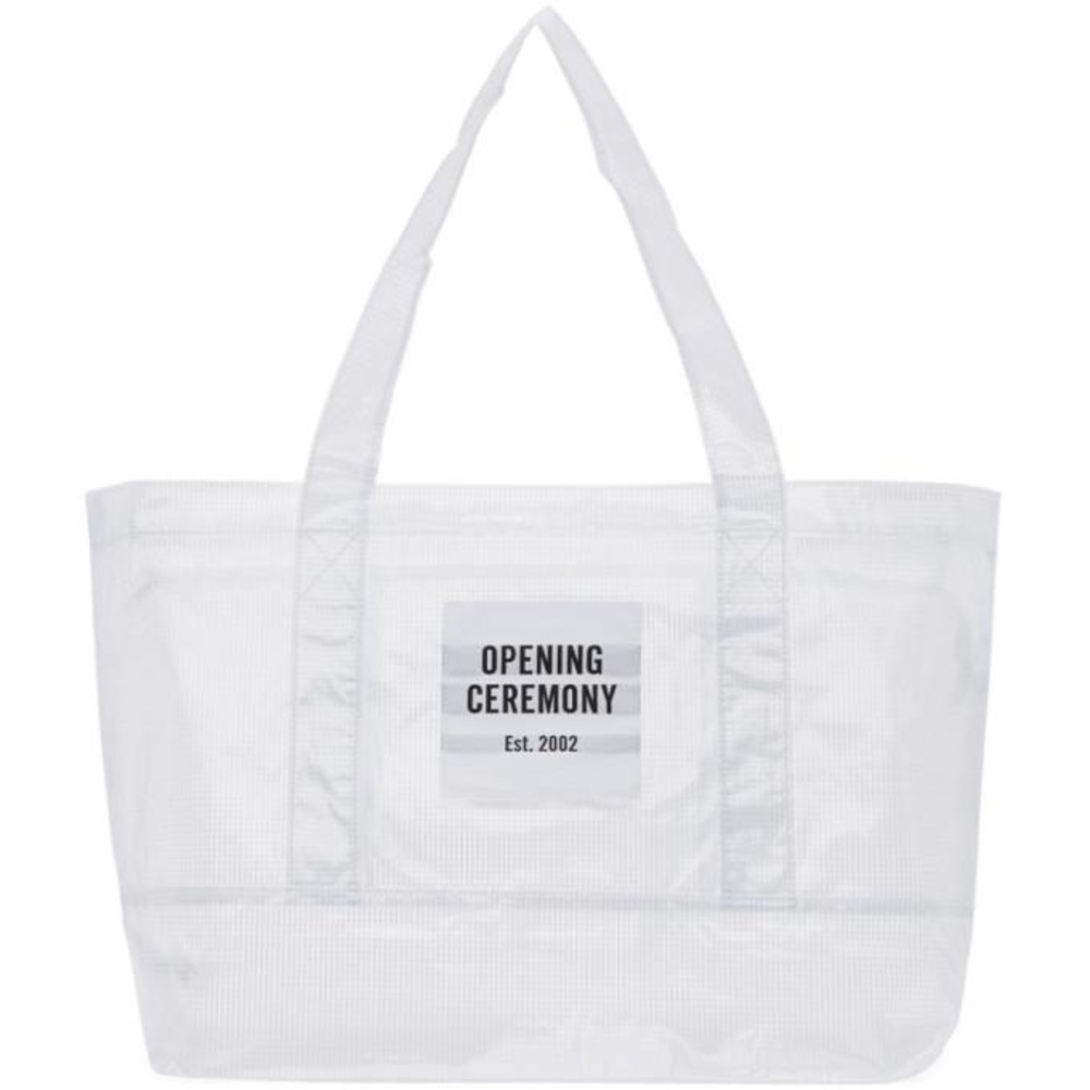Opening Ceremony Chinatown Transparent Tote and Pouch